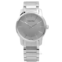 在飛比找PChome24h購物優惠-CK / K2G23148 / 都會女士鏡面不鏽鋼手錶 銀色