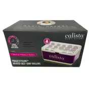 CALISTA MagicStylers Heated Self Grip Rollers New Open Box