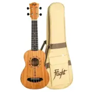 Flight DUS371 Mahogany Soprano Ukulele W/Bag