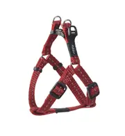 Rogz Classic Step-In Reflective Dog Harness Red Small