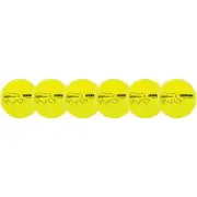 Champion Sports RXD6NYSET Rhino Skin Dodgeball Set Neon Yellow - Set of 6