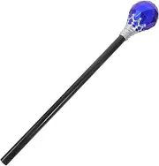 Abaodam Cosplay Costume Scepter Prop for Elegant Monarch Scepter Halloween Party Accessory for Stage Performances and Photo Props