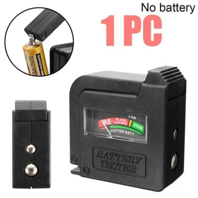 Universal AA/AAA/C/D 9V/1.5V Button Cell Battery Volt NEW Tester Checker V9B7