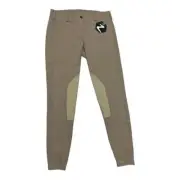 Horze Ella Pull On Knee Patch Breeches Pants Size 26