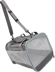 COSMEVIVI Breathable Cat Carrier Bag Portable Mesh Pet Carrier for Cats Puppies Bunnies Soft Durable Oxford for Comfortable Travel for Outdoor Use