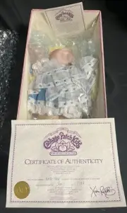 NIB 1984 16" Cabbage Patch Doll #4882 Kellyn Marie w/ All Paperwork