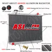 2 rows Aluminum Radiator For 1996-2006 FORD COURIER PD/PE/PG/PH 2.6L PETROL MT.