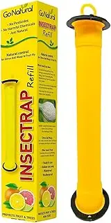 Fruit Fly Wasp Aphid Insect Trap Refill Go Natural® Catcher Killer Bait Citrus