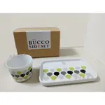 六魯 BLUT'S BUCCO SIDESET 茶杯點心盤組 日本製 禮盒 生日 情人節 禮物 / 二手出清-全新未使用