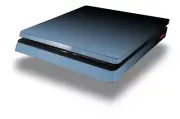 Skin for PS4 Slim Smooth Fades Blue Dust Black Playstation 4 Console