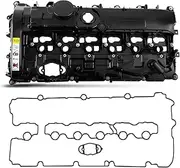 Engine Valve Cover & Gasket Compatible With M2 M240i X3 X4 335i 340i 535i 440i 540i 3.0L 11127645173