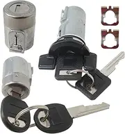 Door Lock Cylinder #701400#700843 Car Door Lock Cylinder Kit Fit for GMC C6500 Topkick C6H042 Cab & Chassis - Conventional 2-Door 7.0L 6998CC 427Cu. In. V8 GAS OHV Naturally Aspirated 1997 1998