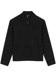 Eileen Fisher Stretch-jersey Jacket - Black - L (UK 18-20 / XL) L (UK 18-20 / XL)