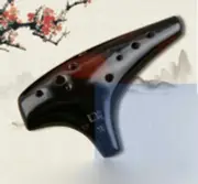 12 Holes Ocarina Alto C key Flute Handmade Ceramic Ocarina Musical Instrument