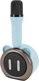 Cordless Speaker Microphone Combo, BT Stereo Sound Portable Karaoke Machine, Fun Voice Changing Effects, 2600mAh Battery, for Home Party Gathering