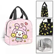 c1031 Kawaii Sanrio My Melody Kids School Insulated Lunch Bag Thermal Cooler Tote Food Children Printed Handbag tbd1031
