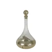 Belle Genie Glass Decanter in Gold