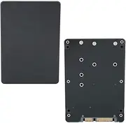 Hard Disk Box Black ABS SSD 2 in 1 M.2 BKey MSATA to 3.0 Computer Accessories for Efficient Storage Solution
