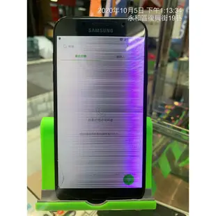 %台機店 三星 SAMSUNG A7 2017 黑 3+32G 5.7吋 零件機 二手機 實體店 板橋 台中 竹南