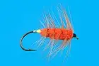 Orange Bug (bronze hook) 6 pcs. size 6