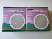 Lot Of 2 MINT! Radio Shack Flush Mount Ceiling/Wall Speakers 40-1367 Vintage