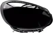 CLZCNQLX Car Headlight Headlamp Light Lampshade Compatible for Nissan Micra March K13 Pre-facelft 2010-2015 Glass Lens Case Protective Shell Cover(1pc Right Side)
