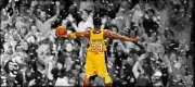 Kobe Bryant 24 LA Lakers Iron On Transfer For T-Shirt + Light & Dark Fabrics #5