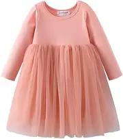 [Mud Kingdom] Sparkly Girls Tutu Dress Princess Plain Short Sleeve