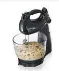 Hamilton Beach 64698 Power Deluxe Hand/Stand Mixer Black
