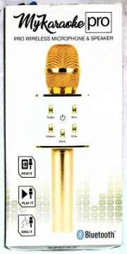 My Karaoke Pro Bluetooth 2-in-1 Wireless Microphone & Speaker NIB 2019
