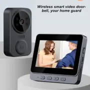 Jectse Wireless Video Doorbell Intercom System, 1080P, Night Vision Camera