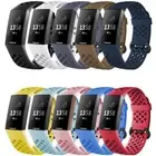 Breathable Rubber Sport Band Silicone Wristband Strap for Fitbit Charge 4 3