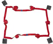 Lines for Beach Volleyball Pitch Marking Courtline 16 m x 8 m, 18 m x 9 m Lines for Beach Volleyball Width 5 cm Beach Volleyball Marking Red Blue Lawn Sand