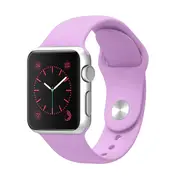 ZUSLAB Apple Watch 7/6/5/4/3/2/SE Band Silicone Strap 42mm 44mm 45mm Purple 120mm