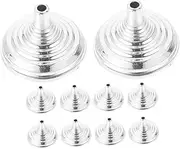 HYTROVE 10Pcs Mini Flag Holder Base for Desk Small Flag Stand for Party Decoration Table Centerpiece Lightweight and Convenient Display