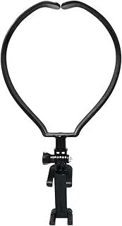 Mipcase Neck Hanging Stabilizer for Phone Camera Durable Clamp Bracket for Recording Compatible with for Hands Video Shooting Black