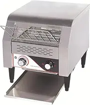Conveyor Toaster, Crawler Type Toaster Baking Sandwich Machine, Commercial Toaster, Stainless Steel Toaster Oven for Restaurant/buffets/famliy Day/Camping, 10 Slices/minute