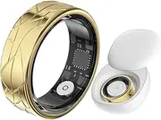 findtime Smart Ring Smart Rings for Men Women Fitness Ring Pedometer Sleep Ring Heart Rate Fitness Tracker Ring Calories Health Sport Smart Ring Android iOS Health Ring Heart Rate Monitor