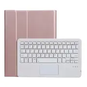 Bluetooth Keyboard Leather Case For Ipad Pro 10.5 With Touch Control - Lambskin Texture Compatible With 10.2 2021 & 2020 & 2019 / Air 3