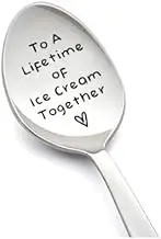 Anniversary Xmas Gifts for Couples Birthday Gifts for Hers Him Coffee Spoon for Husband Wife Valentines Day Gifts for Girlfriend Boyfriend