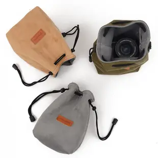 現貨收納包微單保護套單眼內袋適用於尼康佳能富士便攜鏡頭攝影相機包