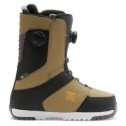 Brand New Mens 2025 DC Control BOA Snowboard Boot Brown/ Black/ White