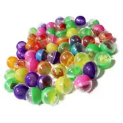 100Pcs 32mm Assorted Plastic Capsule Toys Vending Machine Random Mixed Gacha Toy