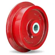 Hamilton WFT-14L-1-7/16 Cast Iron Single Flanged Track Wheel - 14" Diameter, Ind