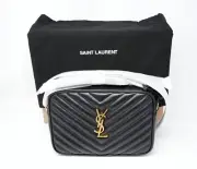 NEW Saint Laurent Lou Medium YSL Camera Bag with Tassel in Quilted Leather