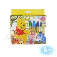 在飛比找樂天市場購物網優惠-小熊維尼Winnie the Pooh盒裝8色蠟筆，彩紅筆/