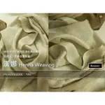 100%CASHMERE原色羊絨單色織紋寬版圍巾-漢娜 HENNA WEAVING 送禮 生日 出國