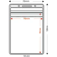 在飛比找樂天市場購物網優惠-【史代新文具】STAT TP-053 70x92mm 直式3