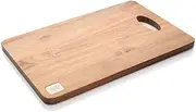 Stanley Rogers 49025 Acacia Chopping Board Medium, Multi-Purpose Cutting Board, Highly Durable Serving Plate, Wooden Serving Board, Platter for Snacks and Cheese (Colour: Brown) 38 x 25 x 1.8 cm