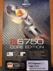 XFX R6750 CORE EDITION PCI Express 2.1 1GB DDR3 HD-675X-ZD BRAND NEW